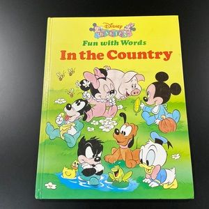 Disney Babies Fun with Words: In the Country - Hardcover Children’s Book